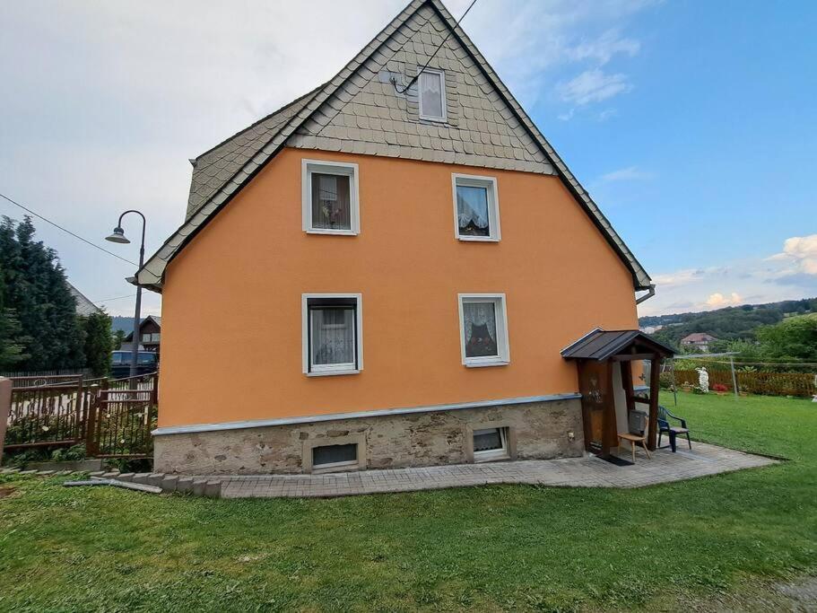 Ferienwohnung Boehmischerblick Bärenstein Exteriör bild
